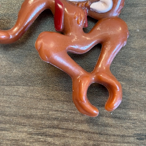 VINTAGE Mattel Disney ABU MONKEY Aladdin Toy Figure PVC Cake Topper Barbie 1992 - Picture 3 of 7